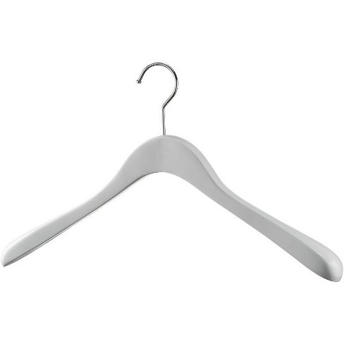 10pk Flocked Hangers White - Brightroom™