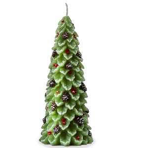 TAG Holly Pine Tree Candle - 1 of 2