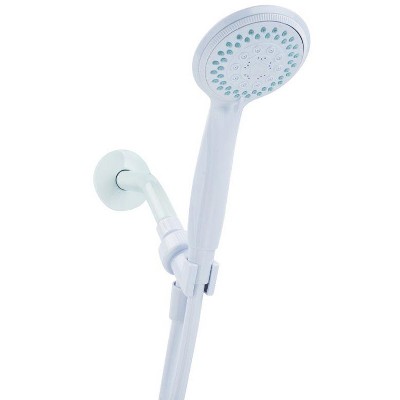 OakBrook White PVC 5 settings Handheld Showerhead 1.8 gpm