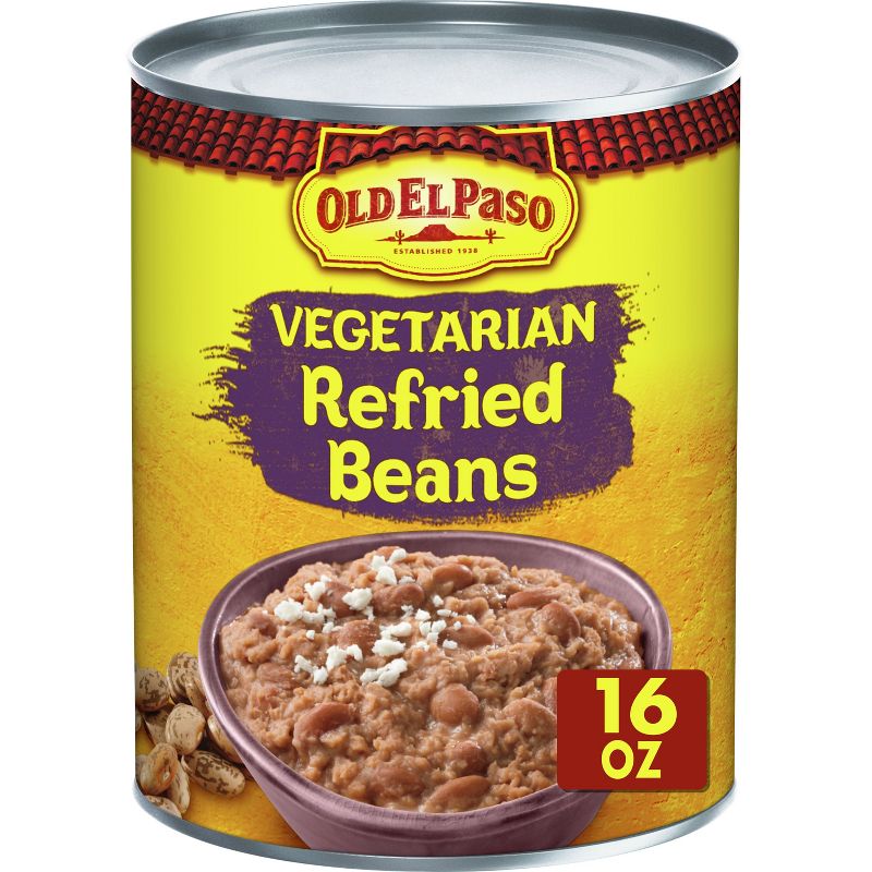 Old El Paso Vegetarian Refried Beans - 16oz, 1 of 13