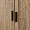 XINGHANZHENXUAN Storage Cabinet with Two Doors for Bathroom, Office, Adjustable Shelf, MDF Board - 4 of 4