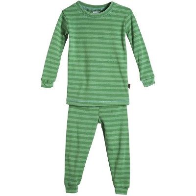 City Threads USA-Made Striped Boys and Girls Soft Pajama Set