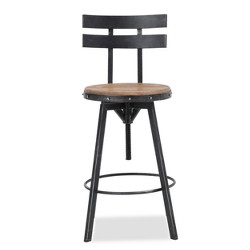 Seidler Architect Industrial Counter, Sixtine Bar & Counter Stool