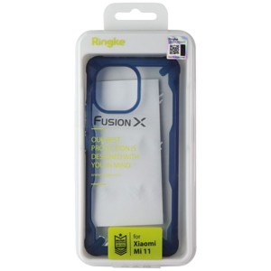 Ringke Fusion X Series Case for Xiaomi Mi 11 - Space Blue / Clear - 1 of 1