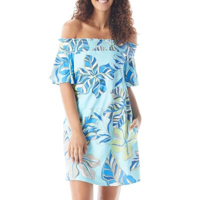 Beach House Style Megan Off the Shoulder Dress