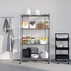 Seville Classics 4-Tier Steel Wire Shelving Unit, 36" W x 14" D x 56.25"H - 3 of 4