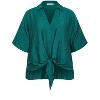 Women's Plus Size Rosie Shirt - jade | CITY CHIC - 4 of 4
