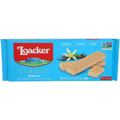 Loacker Wafer Vanilla - Pack Of 18 - 6.17 Oz : Target