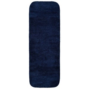 Traditional Plush Nylon Washable Bath Rug - Garland Rug - 1 of 4