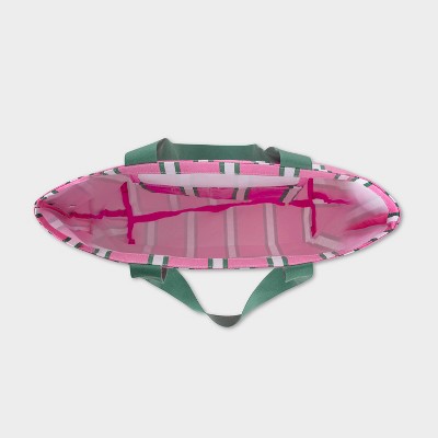 Champion Handbag Unstructured Tote Bag - Pink Vertical Stripe — фото 3