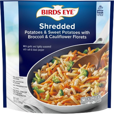 Birds Eye Shredded Frozen Sweet Potatoes with Broccoli & Cauliflower - 10oz