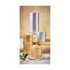 tagltd Gold Metallic Paraffin Wax Pillar Candle 3X6 Unscented Drip-Free Long Burning 80 Hours For Home Decor Wedding Parties - 4 of 4