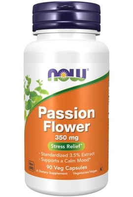Passion Flower Extract by Now Foods  -  90 VegCap