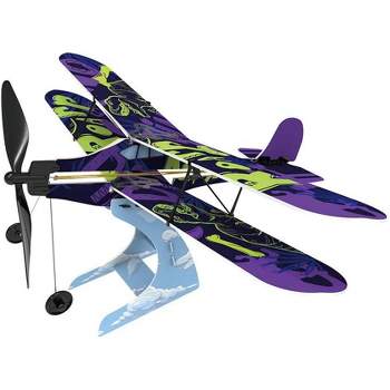 Playsteam Rubber Band Airplane Science - Biplane