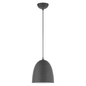 Livex Lighting Arlington 1 - Light Pendant in  Scandinavian Gray - 1 of 1