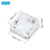 Unique Bargains Clear Plastic Foam Insert Ring Boxes Jewelry Storage - 2 of 4
