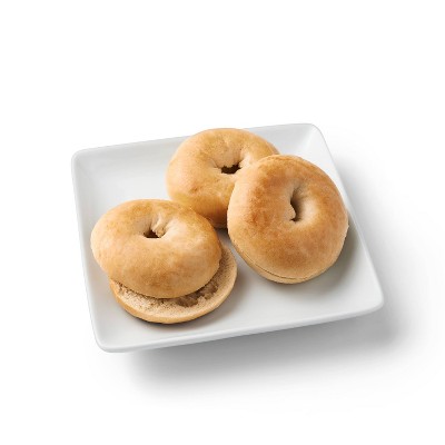 Plain Sliced Mini Bagels - 16oz/12ct - Favorite Day&#8482;