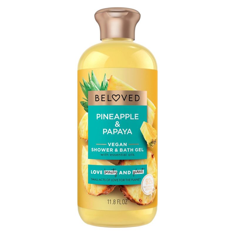 Beloved Pineapple &#38; Papaya Vegan Shower &#38; Bath Gel - 11.8 fl oz, 3 of 12