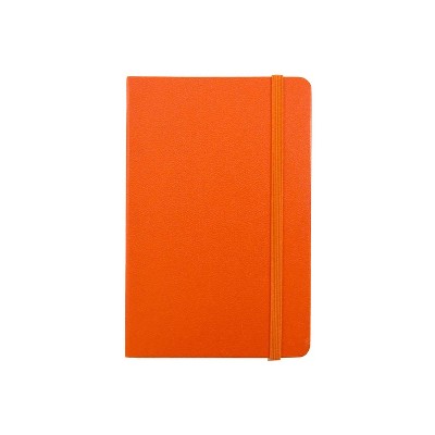 JAM Paper Professional Notebooks 4" x 6" Wide Ruled 70 Sheets Orange (340528848)