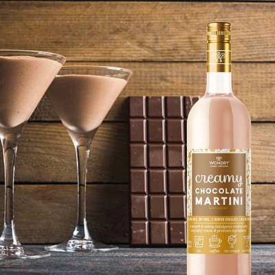 Wondry Cocktail Wines Creamy Chocolate Martini - 750ml Bottle