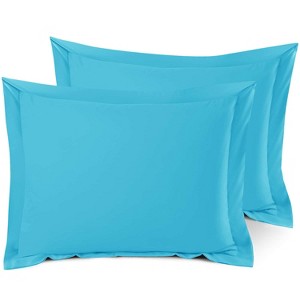 Nestl Soft Pillow Shams Set of 2, Double Brushed Microfiber Pillow Covers, Premium Pillow Shams With 1.5” Flange - 1 of 4