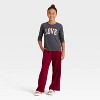 Girls' Long Sleeve 'Love Cherries' Graphic T-Shirt - Cat & Jack™ Dark Gray - 4 of 4