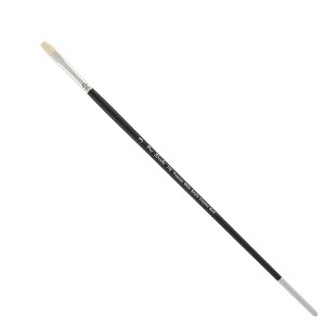 Creative Mark Pro Stroke Premium White Chungking Hog Bristle Artist Paint Brush - Bright - Natural Bristle Brush w/ Great Control Suitable for Oils, - 1 of 4