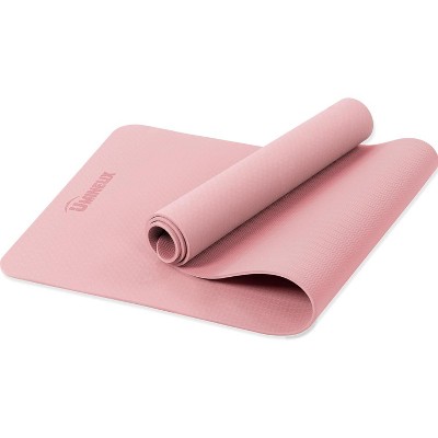 Eco Friendly Non Slip Yoga Mat, 1/4" Thick Exercise & Pilates Mat for Women with Carrying Sling & Bag