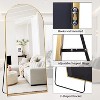 Beautyolove 34"L x 76"W Arched full length mirror - 3 of 4
