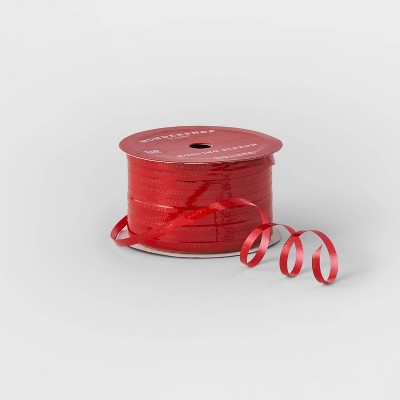 3/16" Happy Holidays Curl Ribbon 110ft - Wondershop™