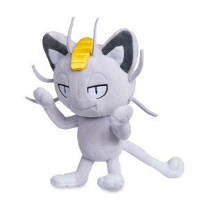 Pokemon Center: Alolan Meowth Poké Plush, 9 Inch - 1 of 4