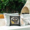 Stupell Industries Bee Humble & True Vintage Gray Yellow Accent - 2 of 3