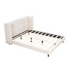 CAVINAS Full Bed Frame with Rabbit-Shaped Headboard, Drawers and Bed-End Storage Pocket,Twin Bed Frames For Kids，Easy Assembly - 3 of 4