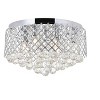 Elegant Lighting Tully 6 light Chrome Flush Mount - 4 of 4