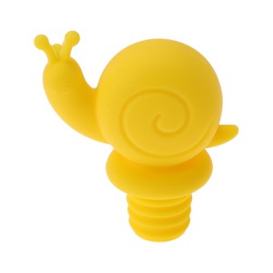 Unique Bargains Bottle Stoppers Snail-shaped Hand-Wash Silicone 2.64"x2.28"x1.22" 1 Pc - 1 of 3