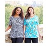 Catherines Women's Plus Size Suprema Ultra-Soft Scoopneck Tee - 4 of 4