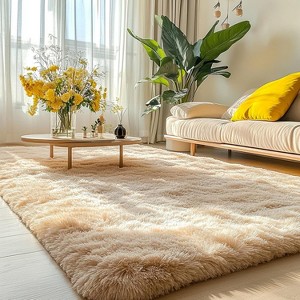 LOVEVOOK Area Rugs for Living Room Bedroom, Soft Fluffy Rug Home Decor Aesthetic - 1 of 4