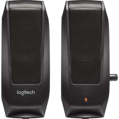 ik heb nodig Bewustzijn Smeren Logitech S120 Speaker System - Black (980-000309) : Target