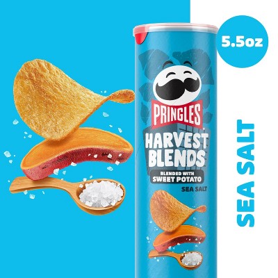 Pringles Harvest Blends Sea Salt Potato Crisps Chips - 5.5oz