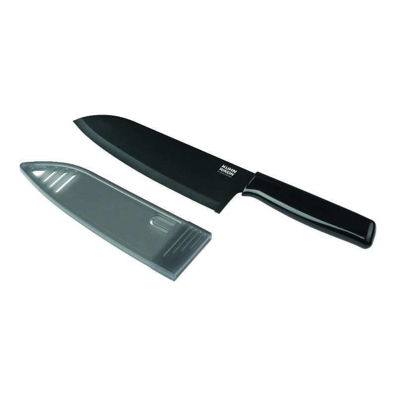 Kuhn Rikon Colori Black 6 Inch Chef’s Knife, 1 of 2