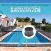 Poolzilla Gray Pool Safety Fence Hole Cover (25 Pack / 50 Pack) - 3 of 4