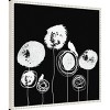 Amanti Art Black and White Flowers II by Irena Orlov Framed Wall Art Print - 2 of 4