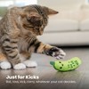 Catstages Crunchy Pickle Kicker Cat Food Shaped Toy - 4 of 4
