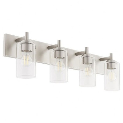 Quorum Lighting Fallstaff 4 - Light Vanity in  Satin Nickel