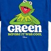 Men's - The Muppets - Kermit Green Before It Was Cool Short Sleeve Graphic T-Shirt - 2 of 4