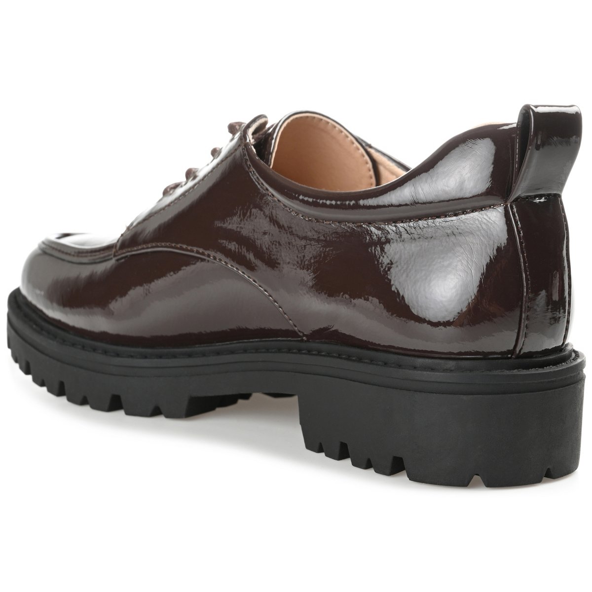 Обувь Journee Collection Medium and Wide Width Women's Zina Flat Brown 7WD — фото 7