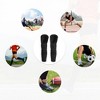 Unique Bargains Block Shape Knee Brace Protection Sponge Knee Pads Soft Breathable Knee Support Black 1 Pair - 2 of 4