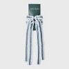 Denim Bow Hair Clip Set 2pc - Wild Fable™ Blue - 2 of 3