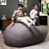 Big Joe Bean Bag Chair with Removeable Cover, Foam Filled, Multiple Sizes and Fabrics, All Ages - 4 of 4
