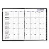 DayMinder Hard-Cover Monthly Planner, Ruled Blocks, 11.75 x 8, Black Cover, 14-Month: Dec 2024 to Jan 2026 - 2 of 4